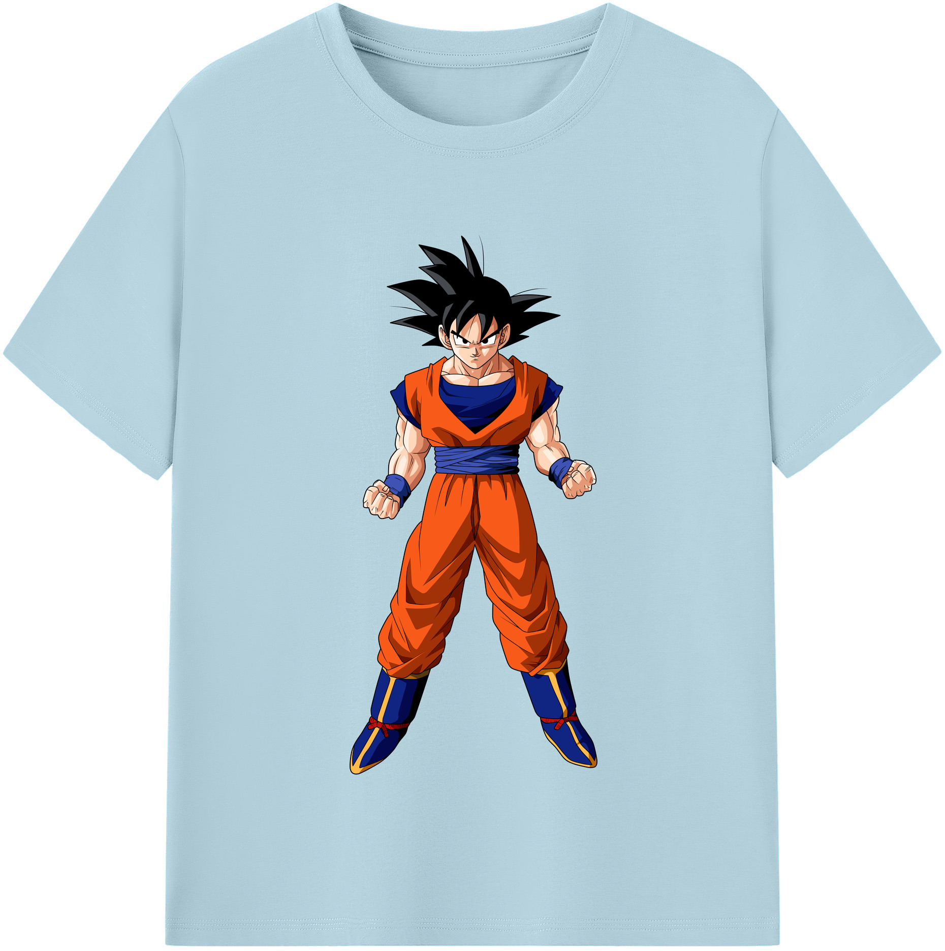 （画像用） ドラゴンボール 孫悟空（そん ごくう）Son Goku カカロット DRAGON BALL Kakarotto 綿100％半袖Tシャツ（フロントプリント）